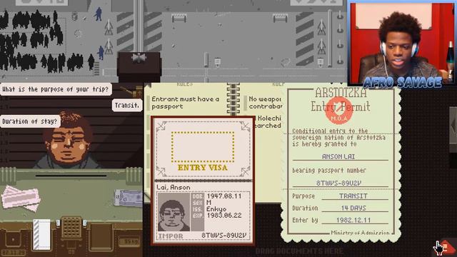 The Order Awaits You | Papers, Please #4 смотреть онлайн