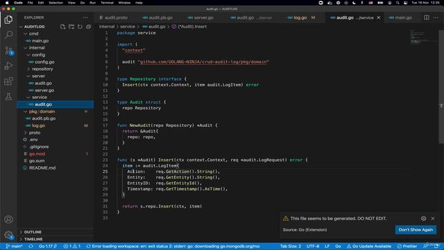 48 - Разбор сервиса логирования событии смотреть онлайн