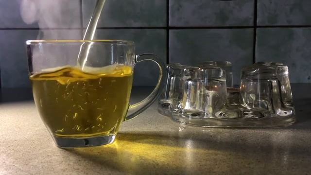 Ферментированные листья вишни. Чай.