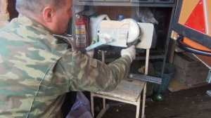 Как я один закатываю в гараж прицеп с домиком