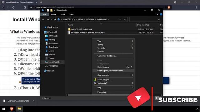 Install Windows Terminal on Windows Server 2022 смотреть онлайн