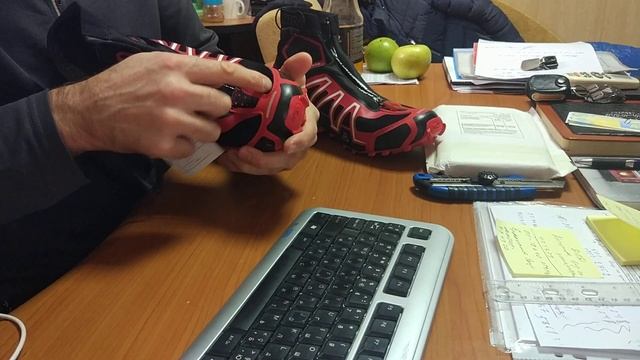 Кросовки Соломон с АлиЭкспресса. Salomon SNOW cross 1.