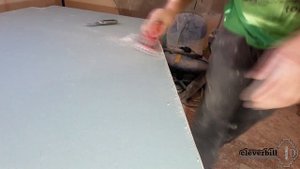 Монтаж гипсокартона - как сделать двухуровневый потолок из ГКЛ со светодиодной подсветкой (Часть 3)