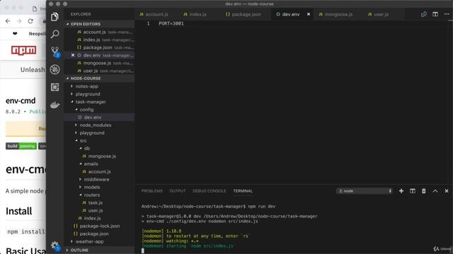 15_4  Environment Variables смотреть онлайн