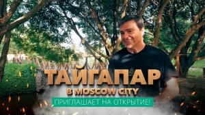 Тайгапар: приглашение на открытие новой бани в Moscow City