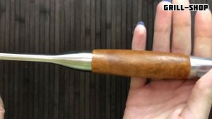 Половник из нержавеющей стали с деревянной ручкой Simbel SBL-HM2