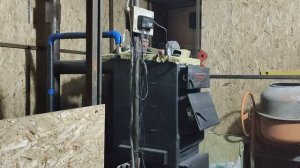 Утепляю котел длительного горения, Горняк.