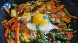 ЗАВТРАК! С ОВОЩАМИ АЛЬДЕНТЕ!