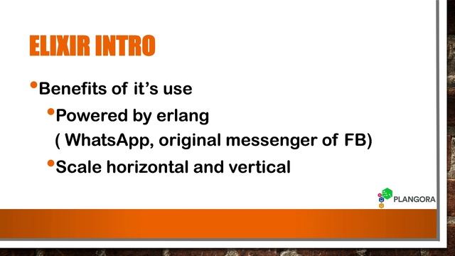 1 - Elixir Intro - Plangora смотреть онлайн