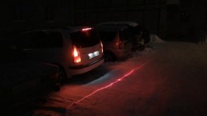 Установка лазерной стоп-линии в авто.