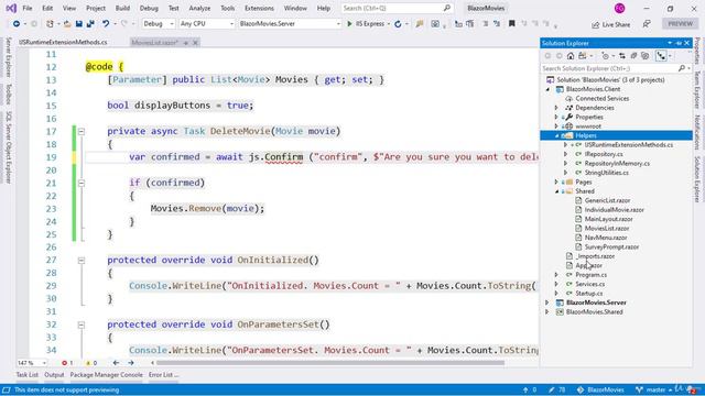 28. Вызов функций JavaScript Из C# (Invoking JavaScript Functions From C#)