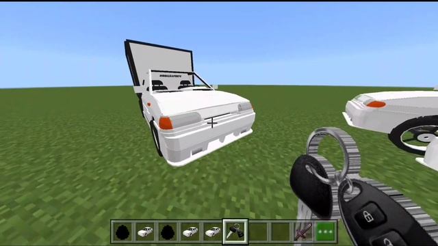 ?МОД НА ВАЗ 2114 В МАЙНКРАФТ ПЕ 1.17/1.18/1.19 | Minecraft PE car mod @ModelizatorTV смотреть онлайн