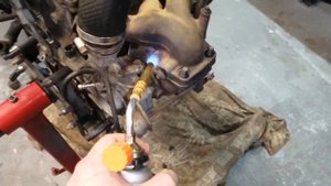 Снятие турбины мазда MPS