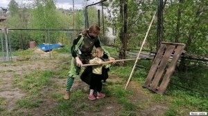 Учим юного ландскнехта обращаться с оружием