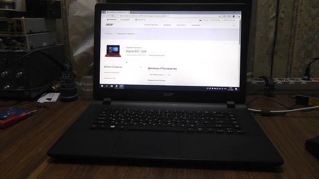 Acer Aspire ES1-520 N15C4 подвисает мышка смотреть онлайн