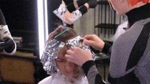 Face framing colored hair | Цветной контуринг волос | Color hair contouring