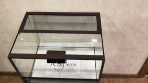 Террариум 40*30*30 с распашными дверцами