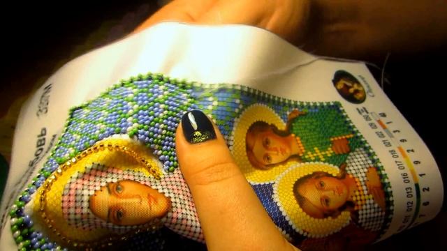 Как вышивать бисером иконы. Советы для начинающих. смотреть онлайн