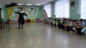 Мэри Поппинс на утреннике 8 марта
