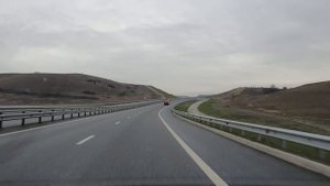 Трасса Таврида Крым в город Бахчисарай на Соколиное