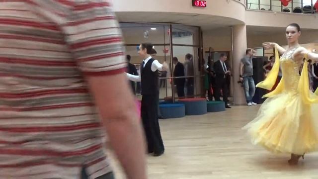 Кубок Прометея 15.03.2015 Юниоры-1 С кл. 1/2 финала Танго Венский вальс смотреть онлайн