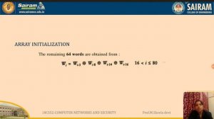 Lecture video_18CS42_Module 4_Authentication:Hash Function_M.Sheela devi