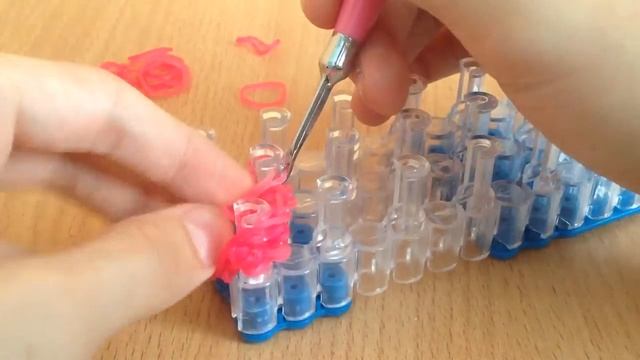 Малина лумигуруми из резинок на станке Rainbow loom смотреть онлайн