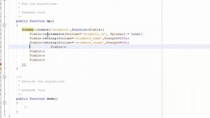 Learning Laravel 5.2 Series - School Management Project Part - 1