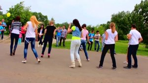 Танцевальный флеш-моб  день города  Комсомольск-на-Амуре  12.06.2013 (HD)
