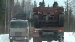 Зимник Печора -Ухта