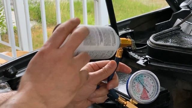 How to Recharge Acura MDX AC and fix it. смотреть онлайн