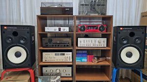 JBL 4312 + SONY TA-F777es