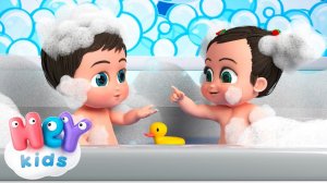 ¡Baño de Burbujas! | Canción de Baño para Niños | HeyKids - Canciones infantiles
