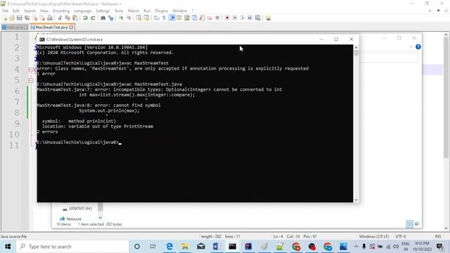 find the maximum value element present in it using Stream functions?