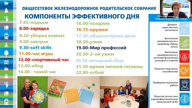 Общесетевое железнодорожное родительское собрание, спикер к.п.н Сидорина Наталия Александровна смотреть онлайн
