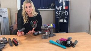 Dyson V10, V8 и V7 набор адаптеров к комплекту насадок для беспроводных пылесосов.