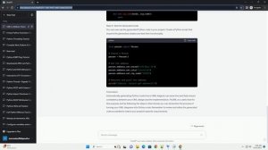 Automatically Generated Python Code from an UML diagram
