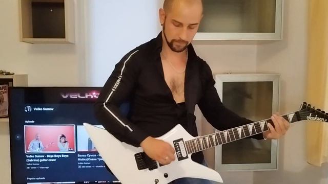 Velko Sumov - Luda po Tebe(Kamelia) guitar cover смотреть онлайн