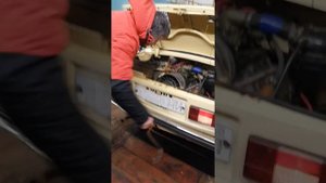 #заз968м #запорожец заводим с кривым стартером
