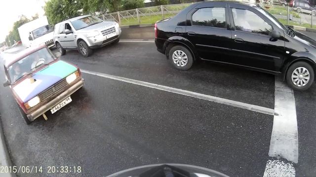 Мопед Альфа в городе Москва и жигули #123 смотреть онлайн