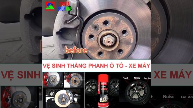 Vệ Sinh Thắng Phanh Ô tô, Xe Máy - Chống Rít, Mòn, Sạch Nhanh, Không Cần Tháo Rời - THIS Brake смотреть онлайн