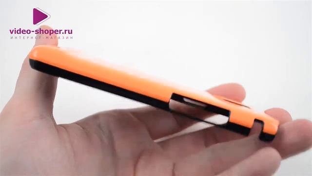 Задняя пластиковая накладка Anymode для Samsung Galaxy S II Orange смотреть онлайн