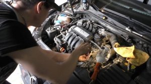 Замена свечей на 1,6 bse - без снятия впускного коллектора