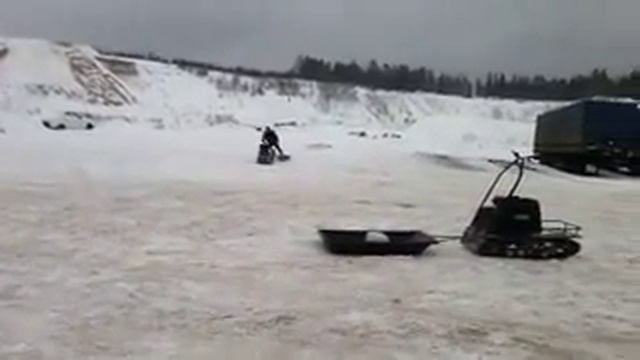 Мотобуксировщик ОНЕГО смотреть онлайн