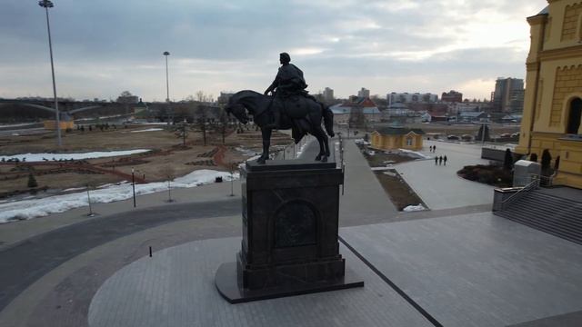 Памятник князю Александру Невскому, Нижний Новгород смотреть онлайн
