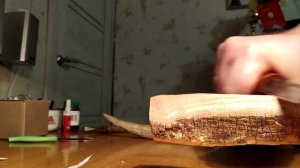 Саамский нож ручной работы. 9ХС.