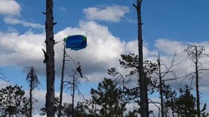 20 июля 2020 г. Авиалесоохрана, прыжок с парашютом, пожар.