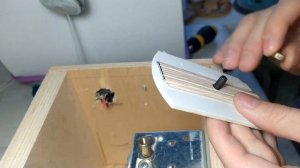 Галтовка самодельная магнитная, из мотора от шуруповерта.