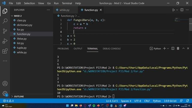 TUTORIAL SISTER: Modul 2 - Pengenalan Bahasa Python смотреть онлайн