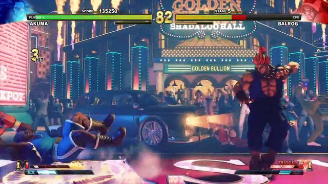 Street Fighter V - Champion Edition - Street Fighter II Arcade Mode - Nostalgia Akuma 👹 (PS4) смотреть онлайн